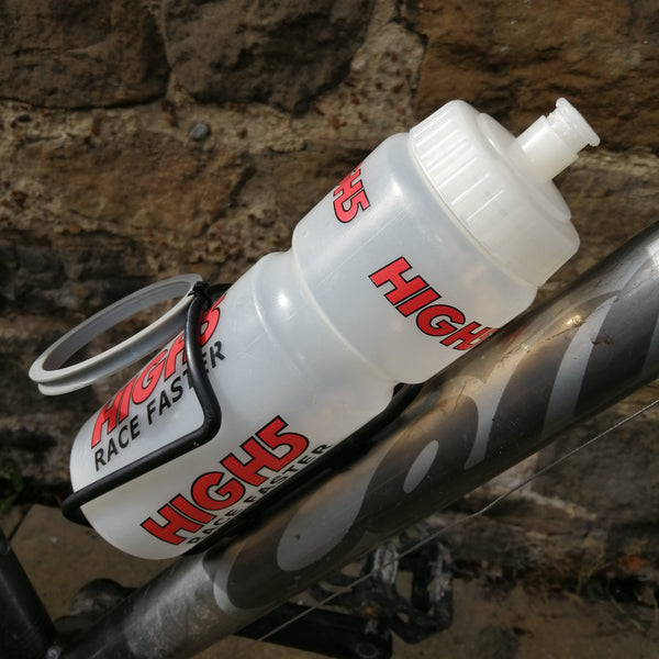 Bike Bottle Holder Adapter : Holds Standard Water Bottles & Cans When Needed