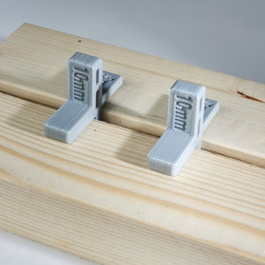 Decking Spacers (Set Of Two) Sets Decking Gaps Of 5, 6, 8 Or 10Mm : Grey