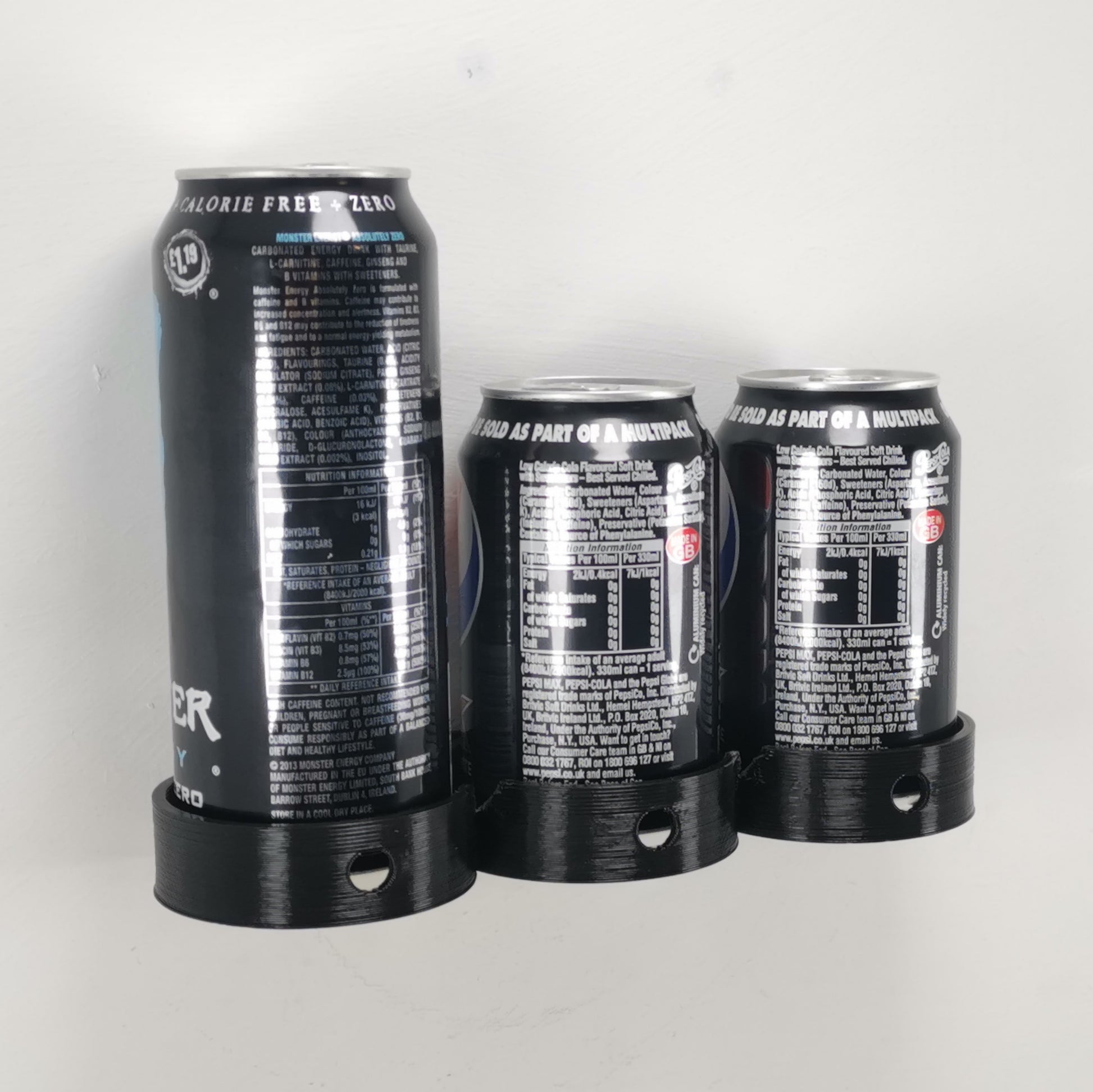 Drinks Can Wall Mount Wall Bracket Holder - 3DCabin