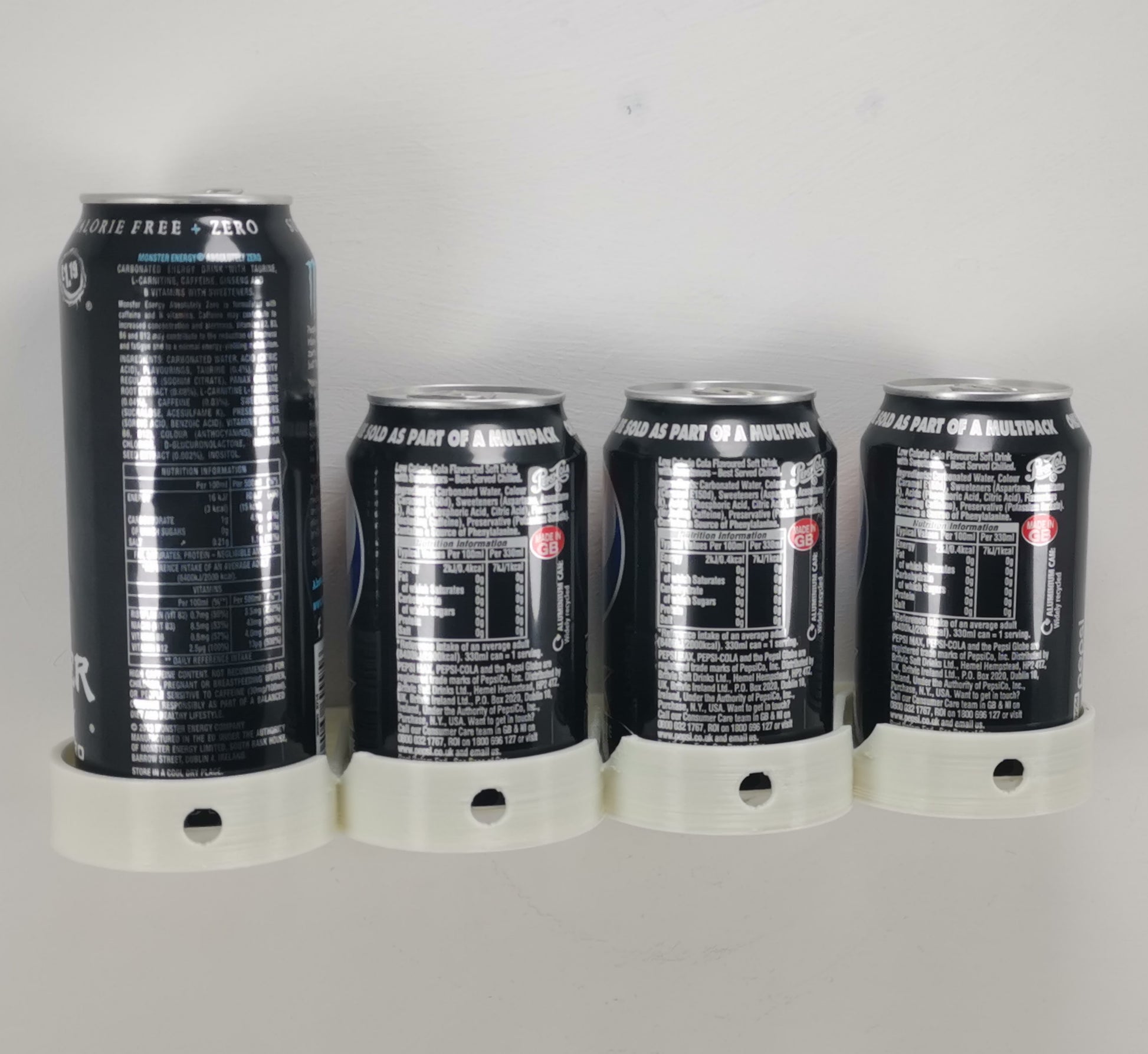 Drinks Can Wall Mount Wall Bracket Holder - 3DCabin