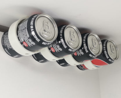 Drinks Can Cupboard Mount Bracket Holder Tidy Space Saver - 3DCabin