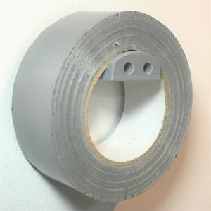 Large Tape Roll Wall Bracket Holder : Grey