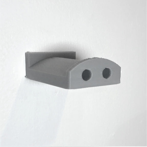 Large Tape Roll Wall Bracket Holder : Grey
