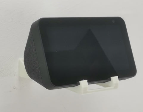 Echo Show 5 Wall Mount Wall Bracket Stand : White (Angled Or Upright)