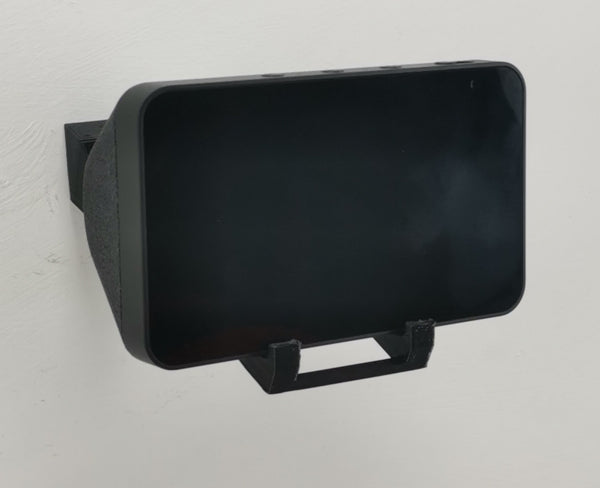 Echo Show 5 Wall Mount Wall Bracket Stand : Black (Angled Or Upright)