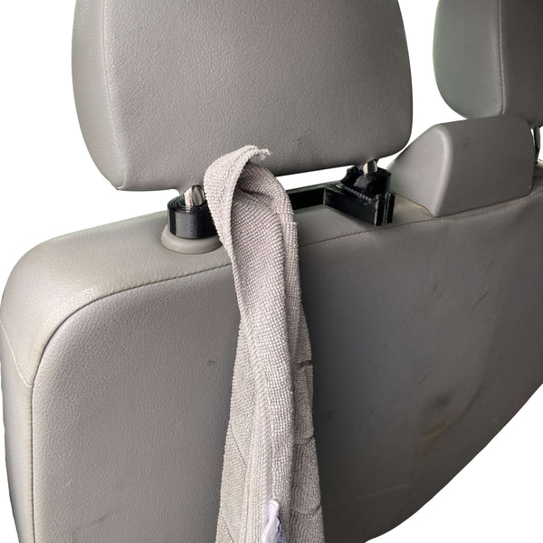 Headrest Towel Grip Hook For T5 T6 Transporter Seat Double Clamp Heavy Duty