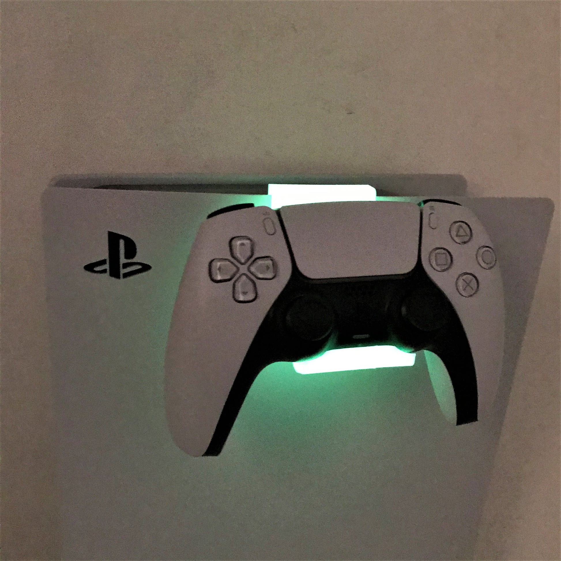3D Cabin PS5 Single Controller Console Mount Controller Holder Bracket For Play Station 5 Digital Or Disc DualSense - 3DCabin