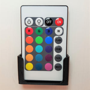 Wall Mount For Led Lighting Remote Control : Black