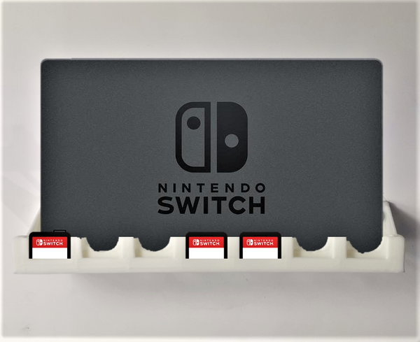 Switch Dock & Game Card Wall Bracket (Fits Nintendo Switch)