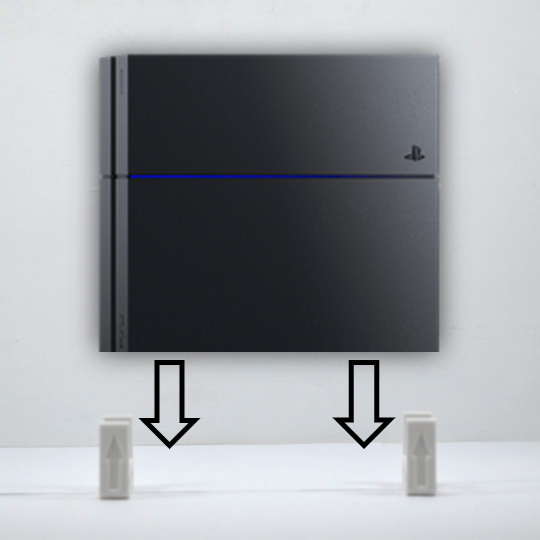 PS4 Console Vertical Stand Adjustable, Diffrent Colours Available