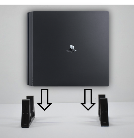 PS4 Pro Console Vertical Stand Adjustable, Diffrent Colours Available