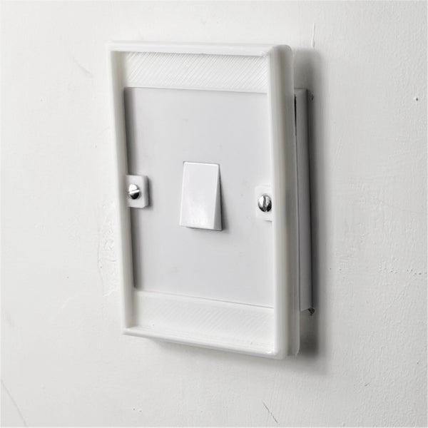 Philips Hue Dimmer Uk Light Switch Converter Adapter Cover Plate : White