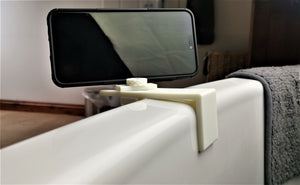 Phone Bracket For Bath Mount, Adjustable Up To 80Mm : White