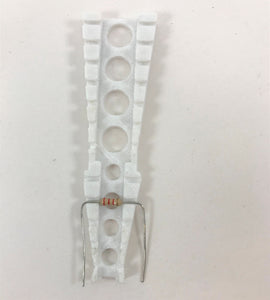 Resistor Component Leg Bender Small And Medium Components : White