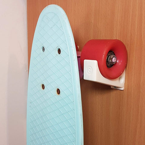Skateboard Wall Hooks : White