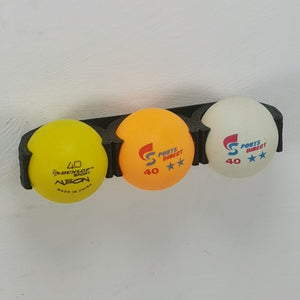 Table Tennis Ping Pong Ball Bracket / Mount For 3 Balls : Screw Fit