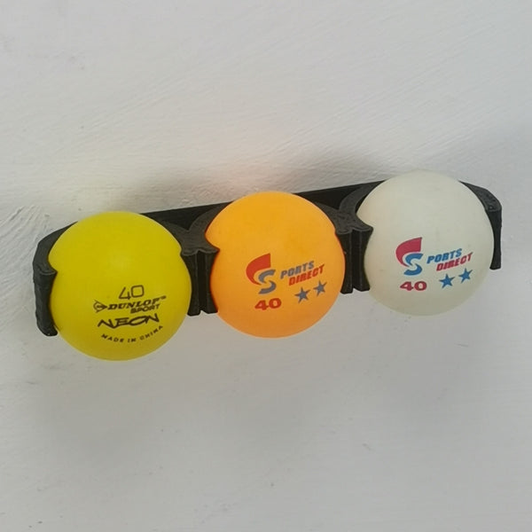 Table Tennis Ping Pong Ball Bracket / Mount For 3 Balls : Screw Fit