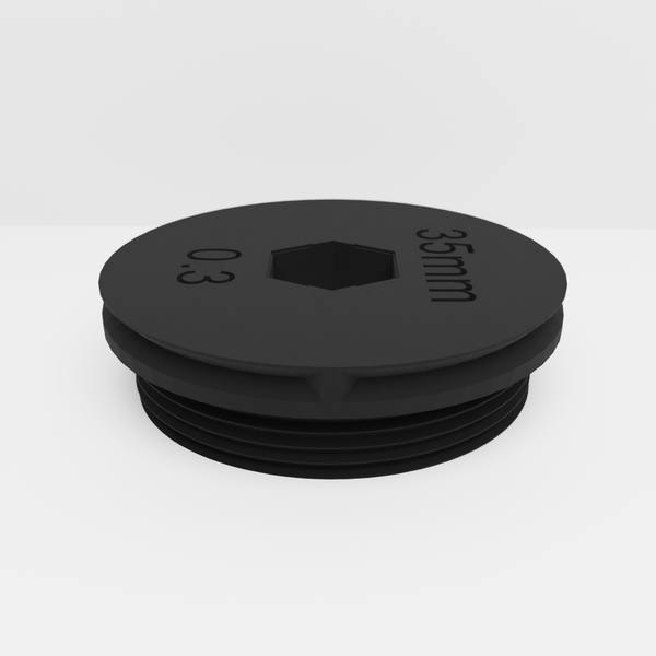 Volume Token for Rockshox 35mm Forks (Pike, Lyrik, Yari, Pike DJ, BoXXer) Bottomless Tokens - Various Sizes - 3DCabin