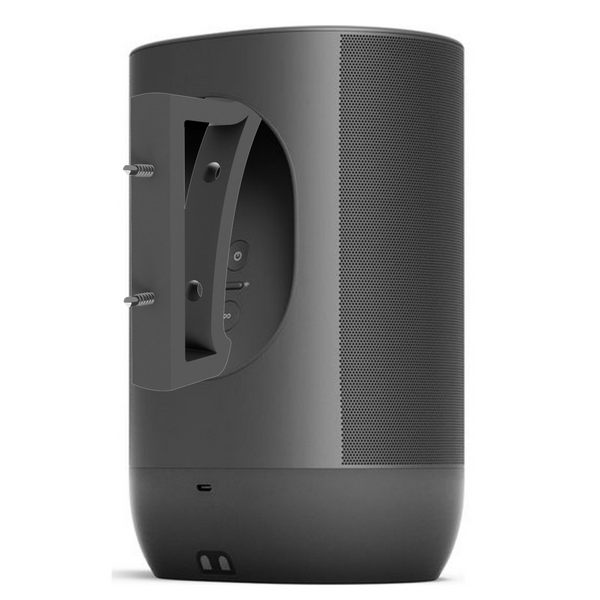 Wall Mount Bracket Holder For Sonos Move Portable Speaker - Charging Enabled