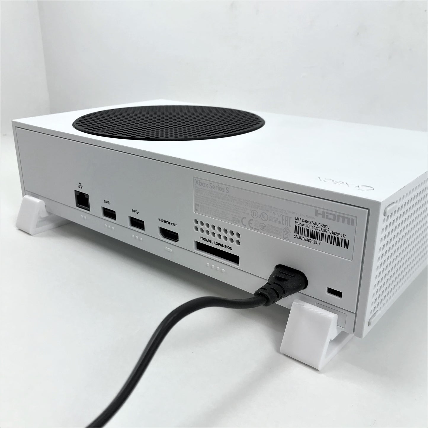 Xbox Series S Stand Raiser For Cooling Horizontal Holder - 3DCabin