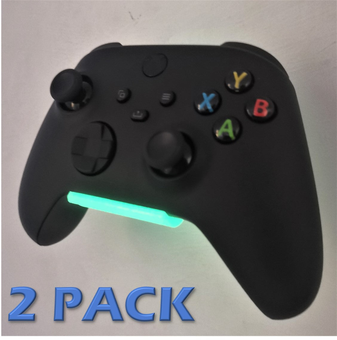 Xbox Series X / S Controller Wall Mount Wall Bracket Floating Holder (2 PACK) For Remote Various Colours - 3DCabin