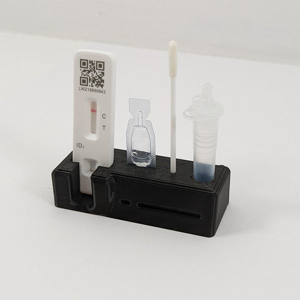Lateral Flow Test Kit Stand Holder Wall Mount Bracket