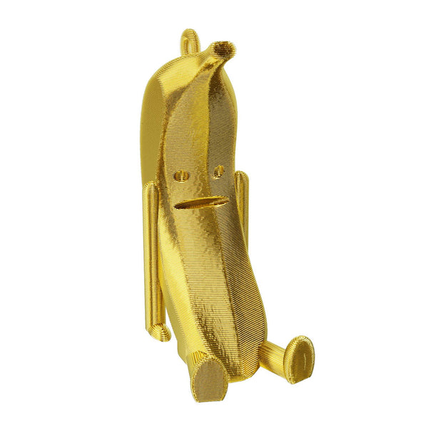 Banana Scrooge Christmas Bauble Decoration Ornament For Christmas Xmas Noel (Gold)