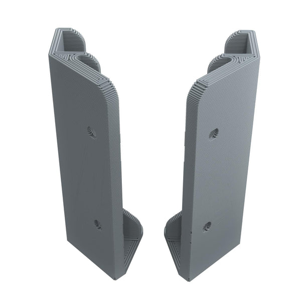 Tablet Corner Wall Mount Bracket Holder (Up to 9.5mm Thickness)